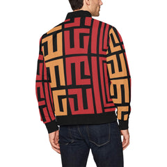 Men's All Over Print Bomber Jacket (Model H31)
