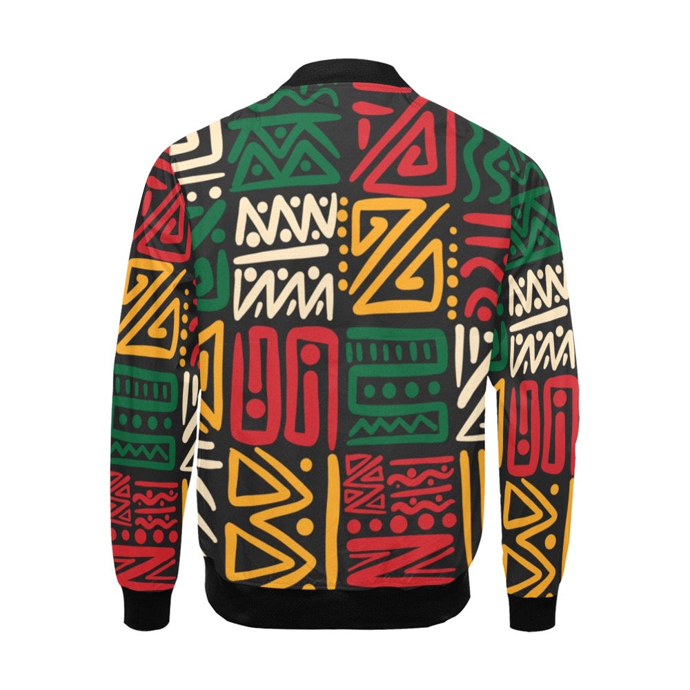 Men's All Over Print Casual Jacket (Model H19)