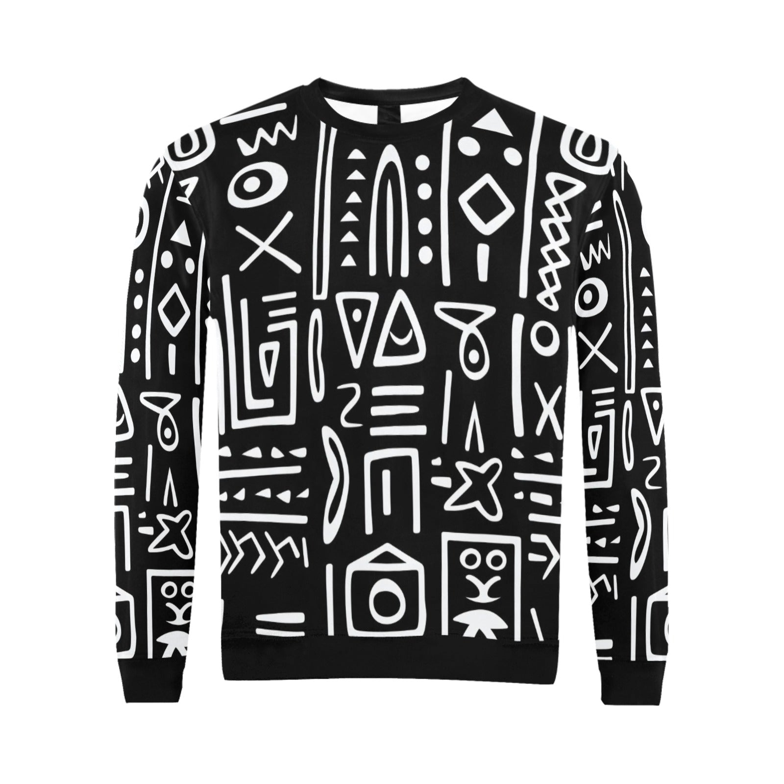 Men's All Over Print Sweatshirt (Model H18)