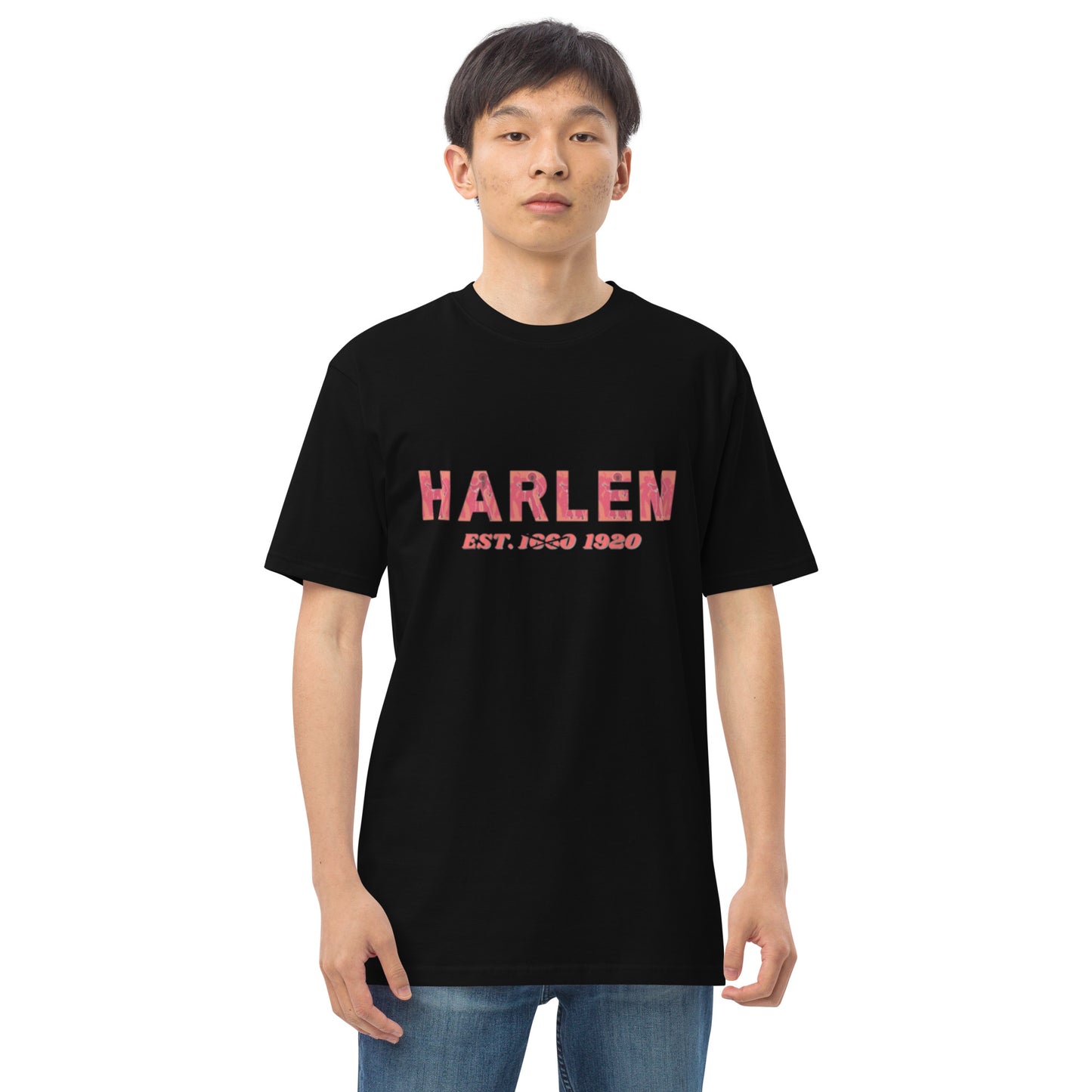 Harlem Disco Men’s premium heavyweight tee