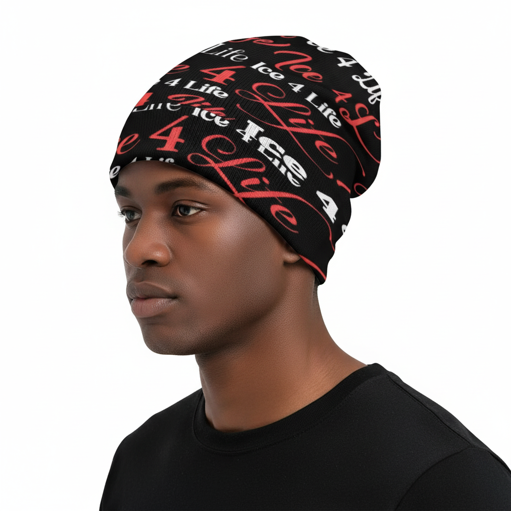 Unisex Full Printed Knitted Hat