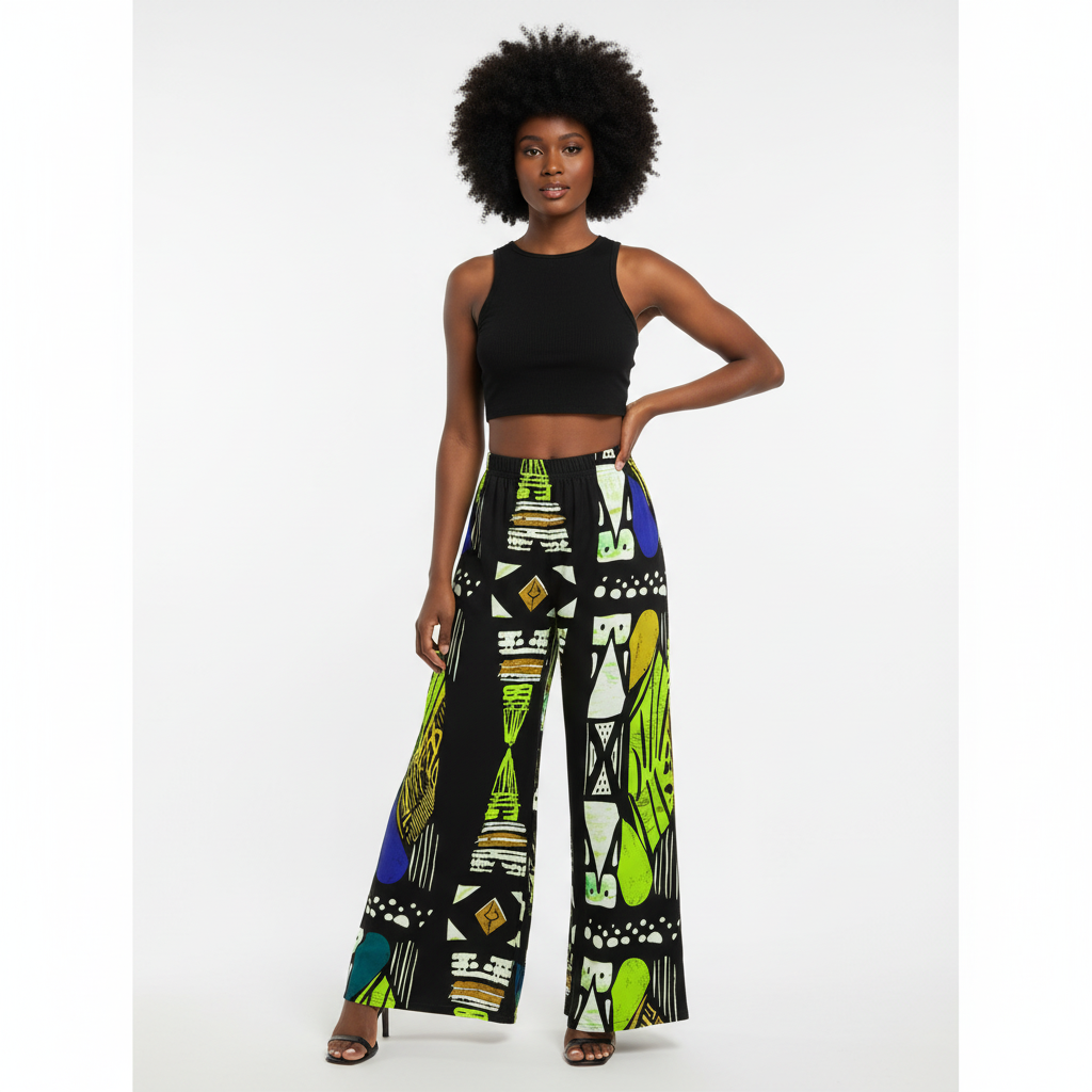 Women's Personalized Wide Leg Pants