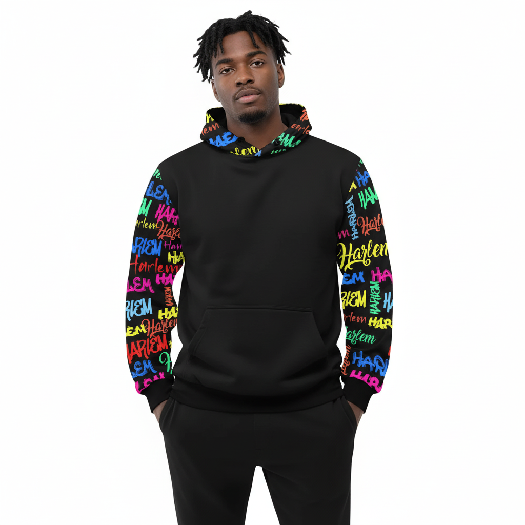 Men’s High-Neck Pullover Hoodie (Model H24)
