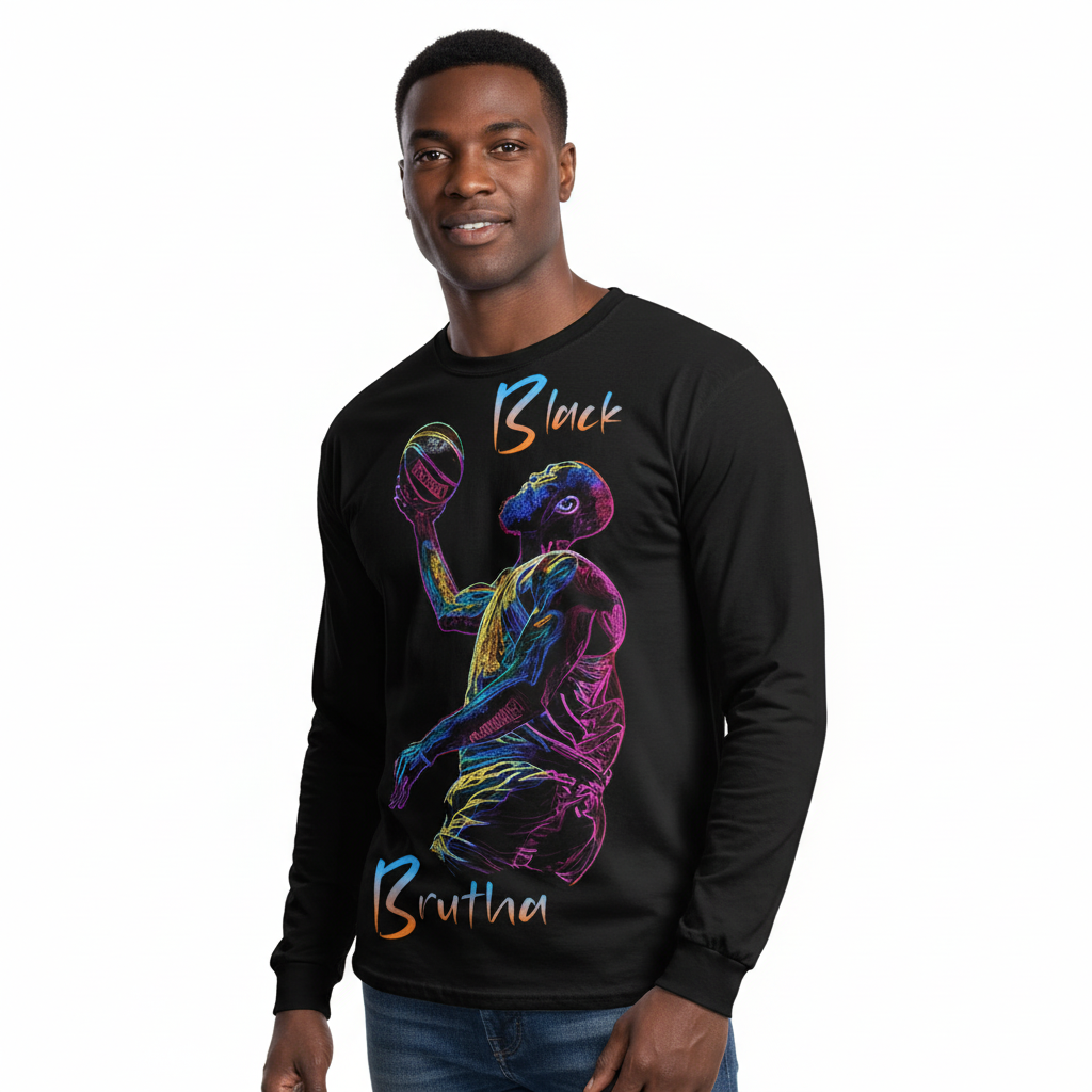 Men’s Long-Sleeve T-Shirt (Model T51)