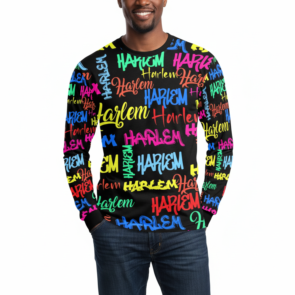 Men’s Long-Sleeve T-Shirt (Model T51)