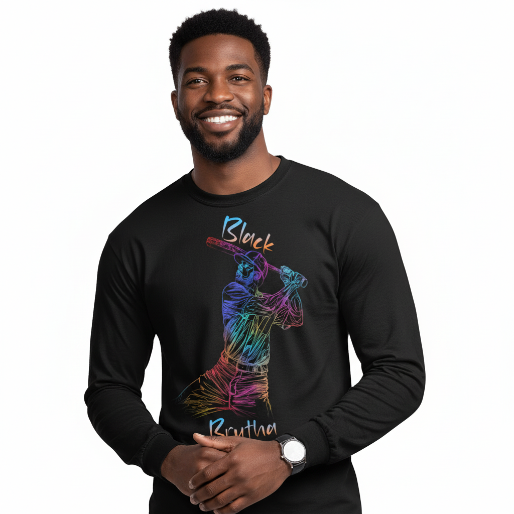 Men’s Long-Sleeve T-Shirt (Model T51)