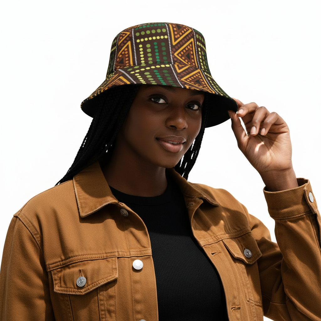 Unisex Bucket Hat Harlem Print Magic