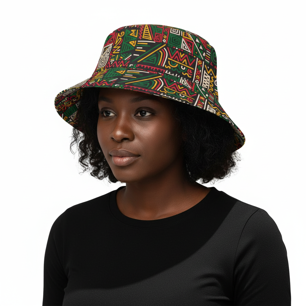 Unisex Bucket Hat Harlem Print Magic