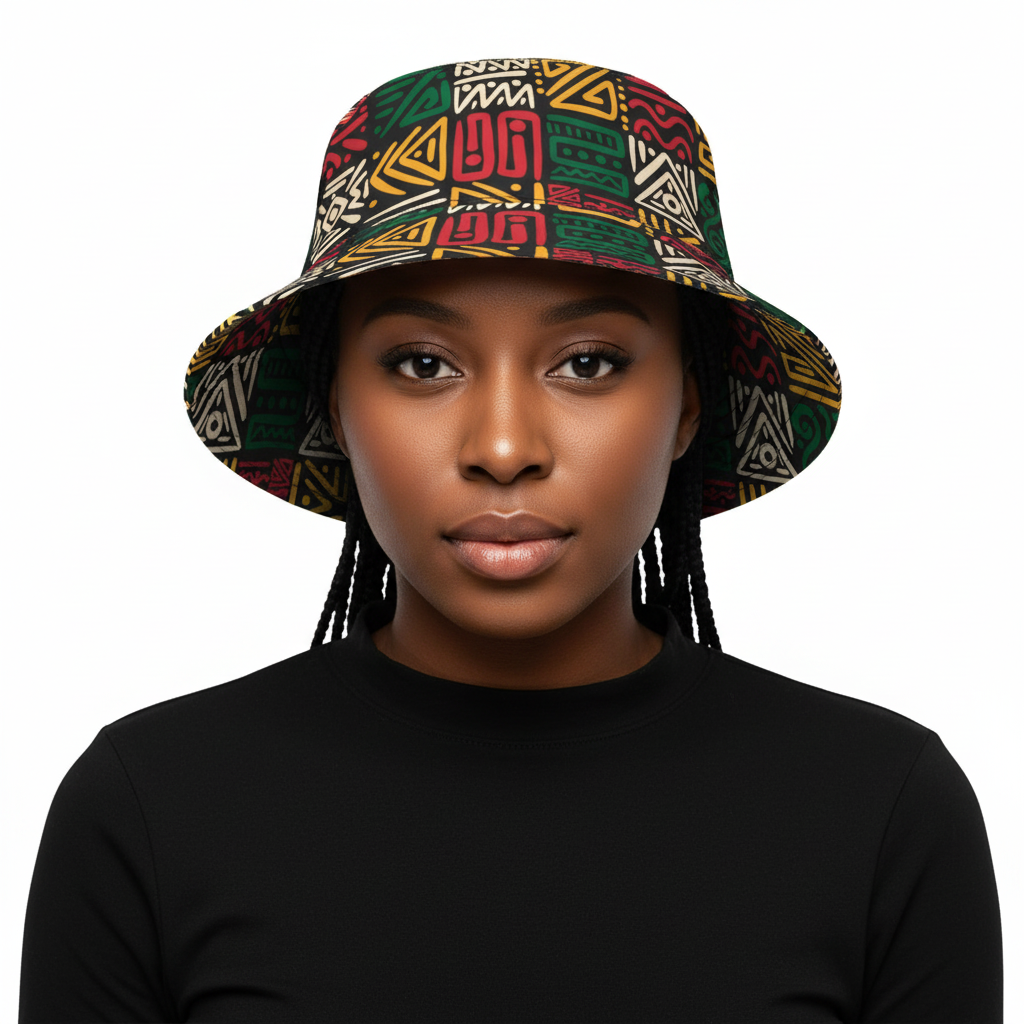 Unisex Bucket Hat Harlem Print Magic