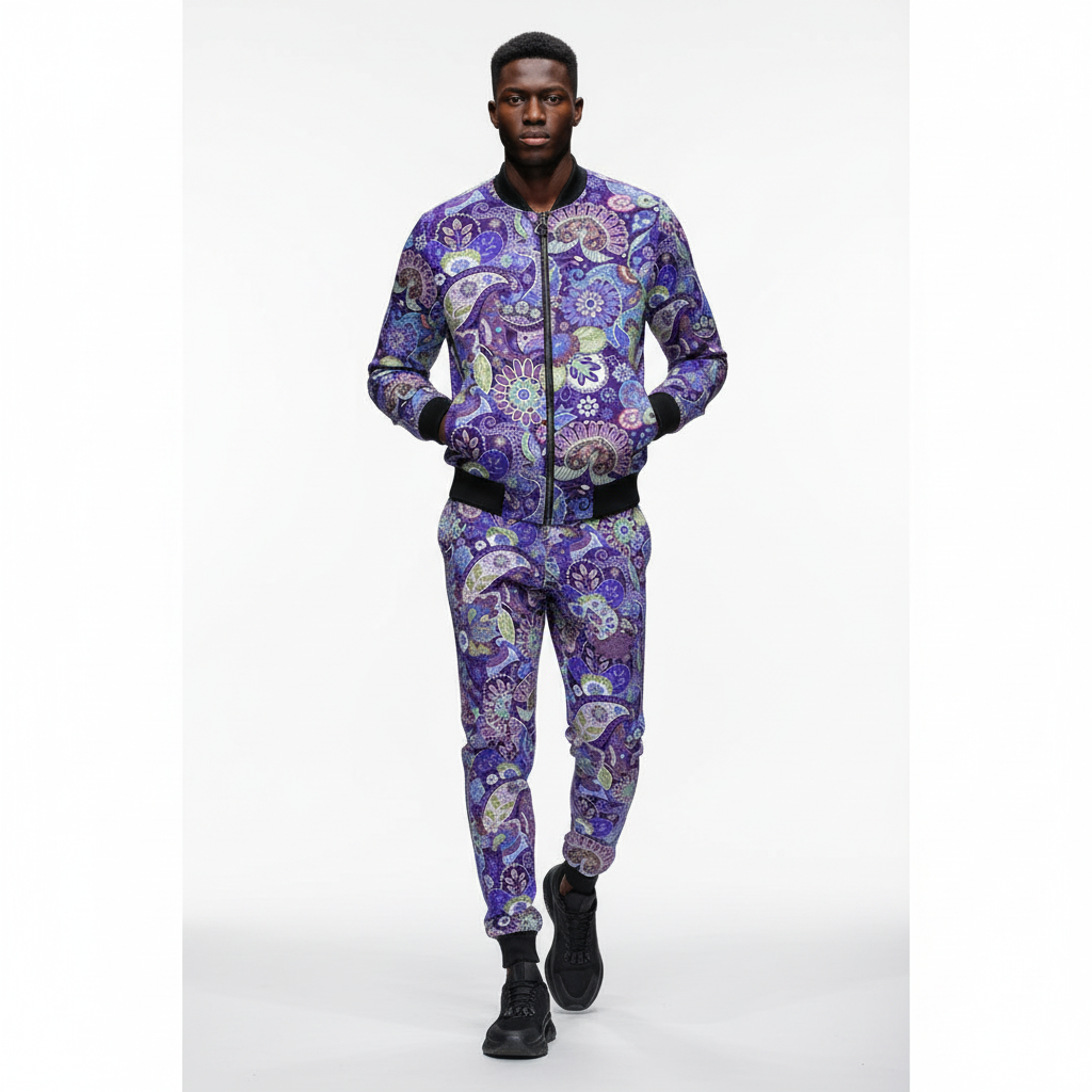 Men's All Over Print Sweat Suit
