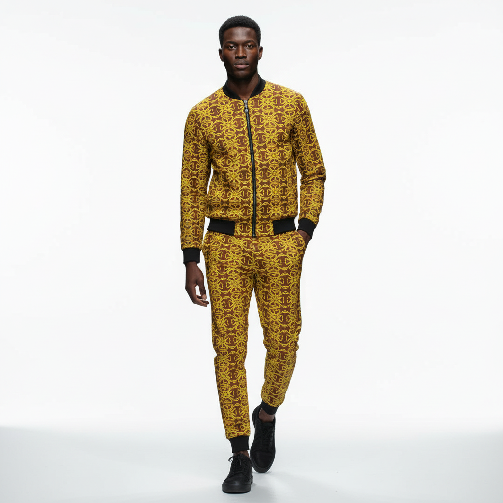 Men's All Over Print Sweat Suit