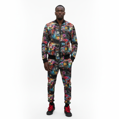 Men's All Over Print Sweat Suit