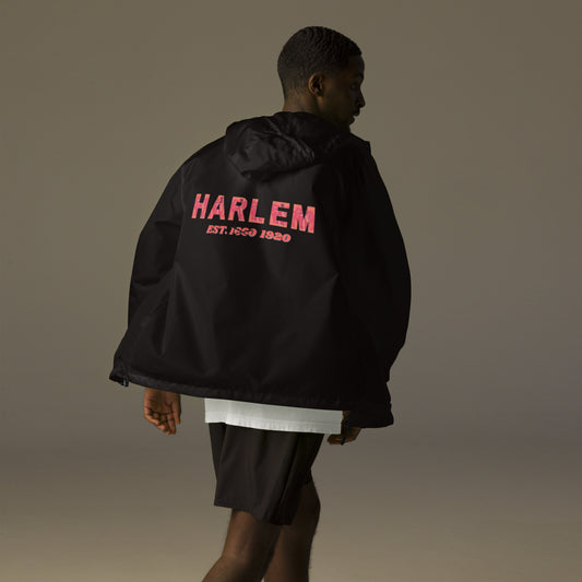 Harlem Disco Unisex lightweight zip up windbreaker