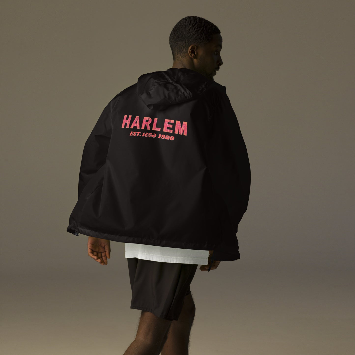 Harlem Disco Unisex lightweight zip up windbreaker