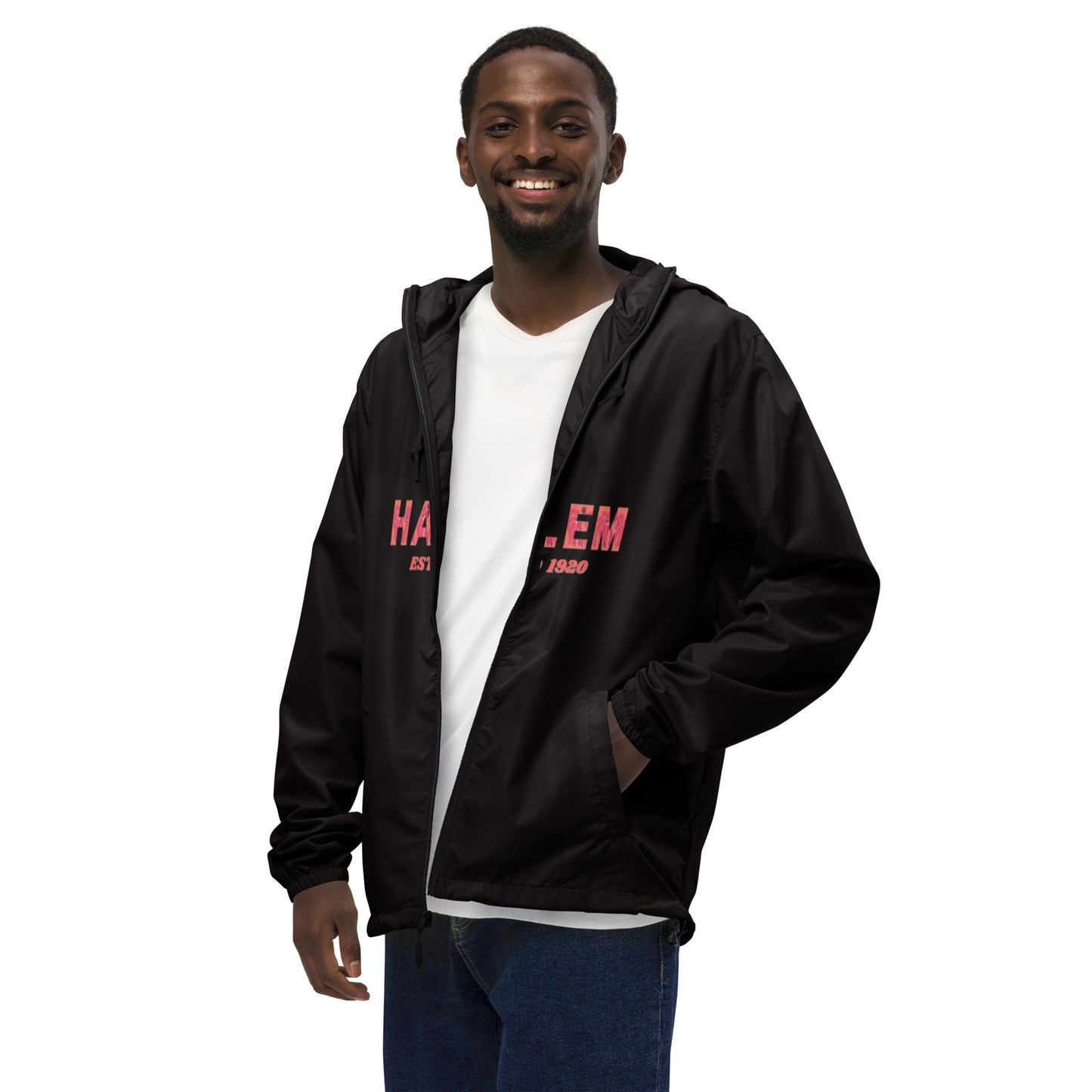 Harlem Disco Unisex lightweight zip up windbreaker